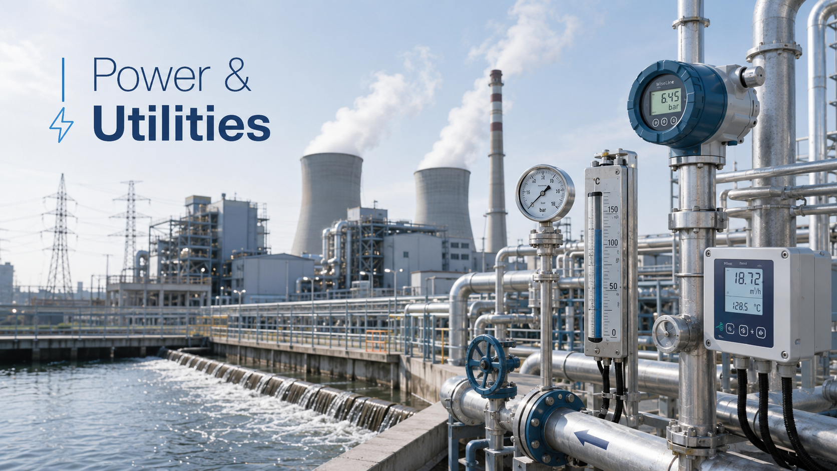 Power and utilities process instrumentation
